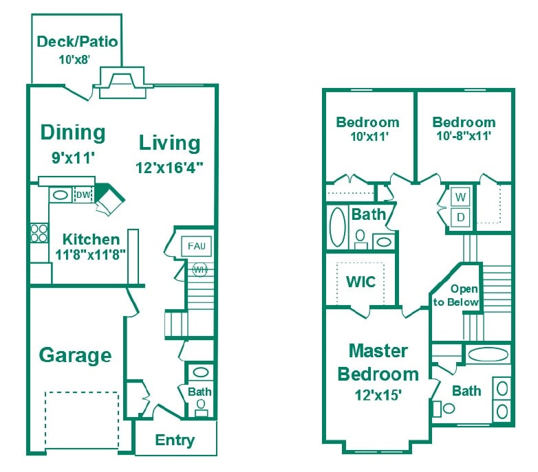 Floor Plan - Addison