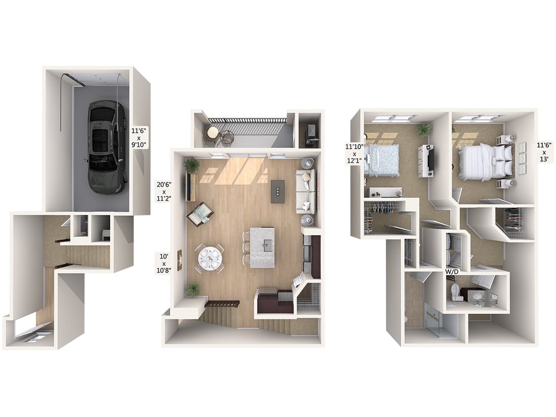 Floor Plan - B5T-1-1412sq