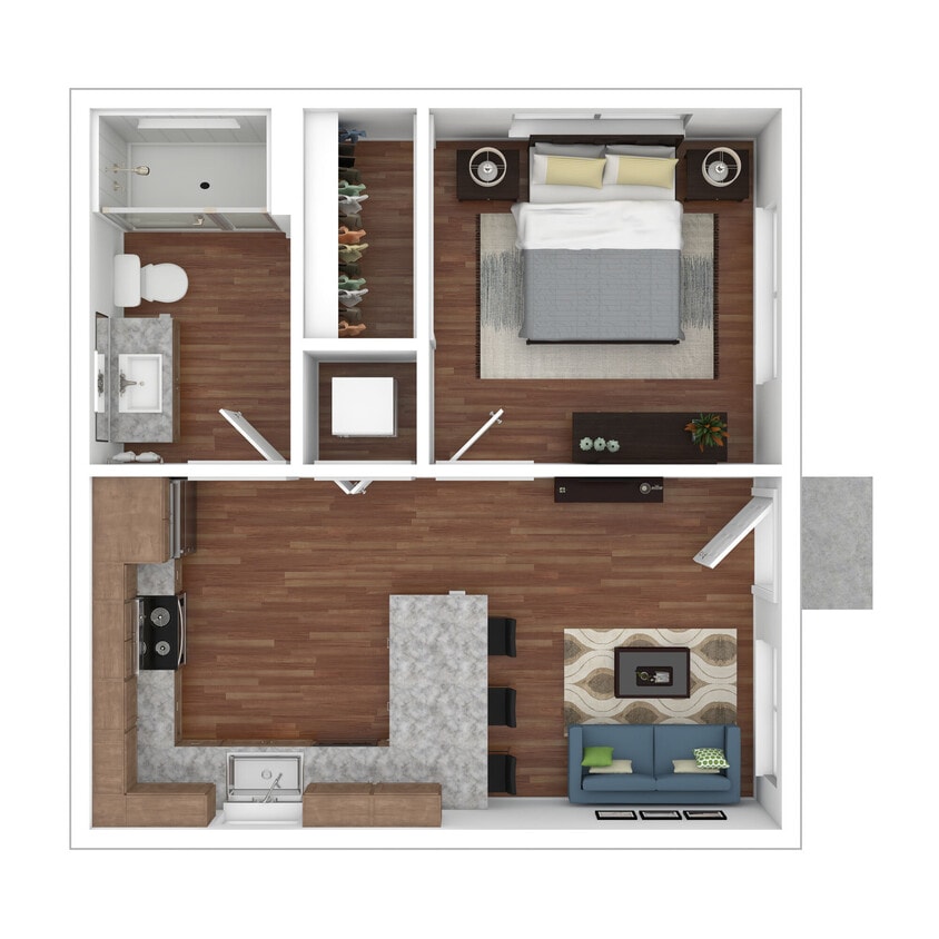 Floor Plan - The Palm