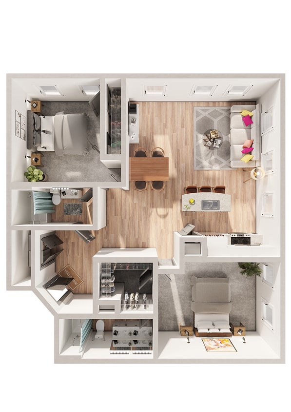 Legacy North - B2TC0 Floor Plan - B2T
