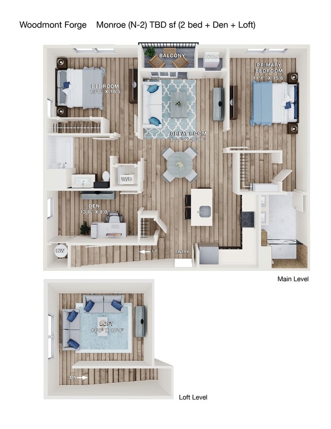 Floor Plan - Monroe Deluxe