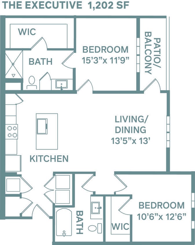 Floor Plan - Executive (Classic B2)