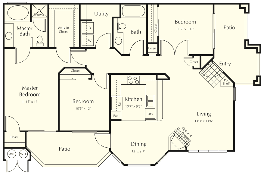 Floor Plan - 3U 1 Milazzo