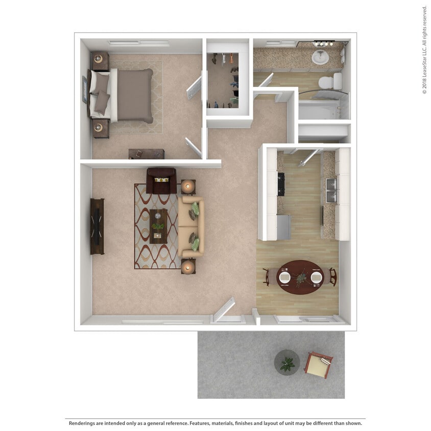 Floor Plan - The Capri