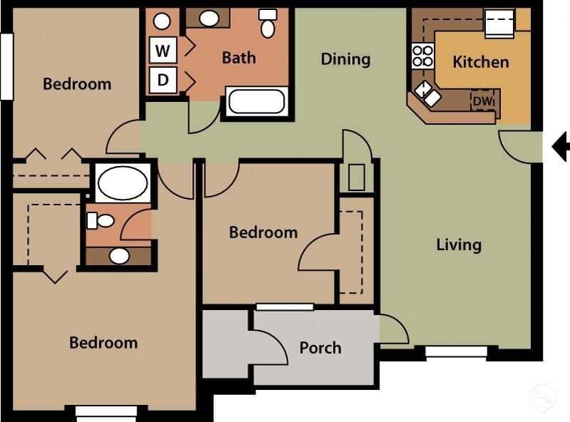 Floor Plan - The Retreat