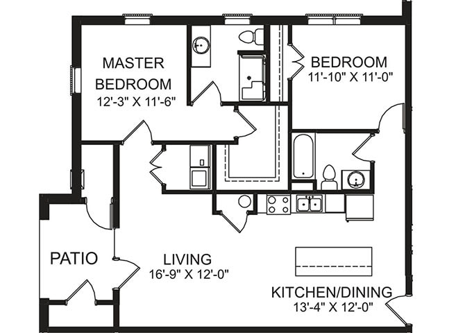 Floor Plan - The Camelia