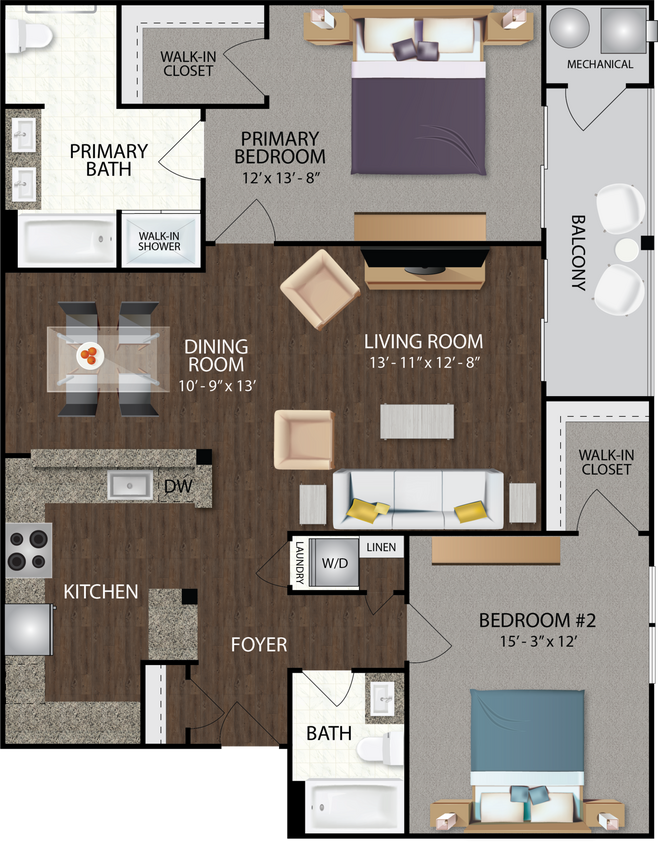 Floor Plan - Clydesdale I