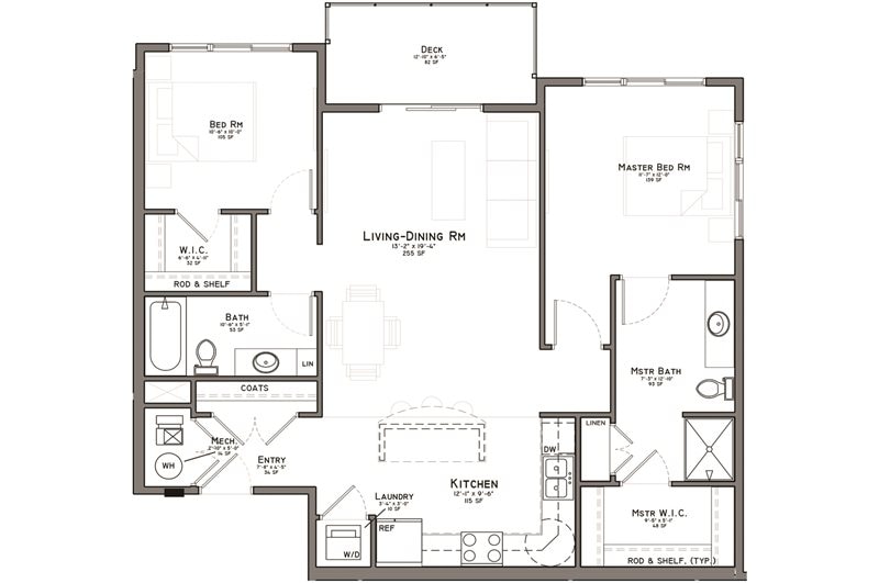 Floor Plan - Blanc