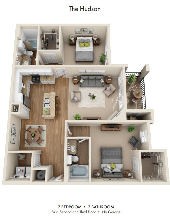 Floor Plan - The Hudson