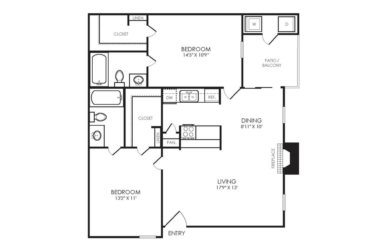 Raleigh-Floorplans-221110_Page_6.jpg - 2 Bedroom 2 Bath
