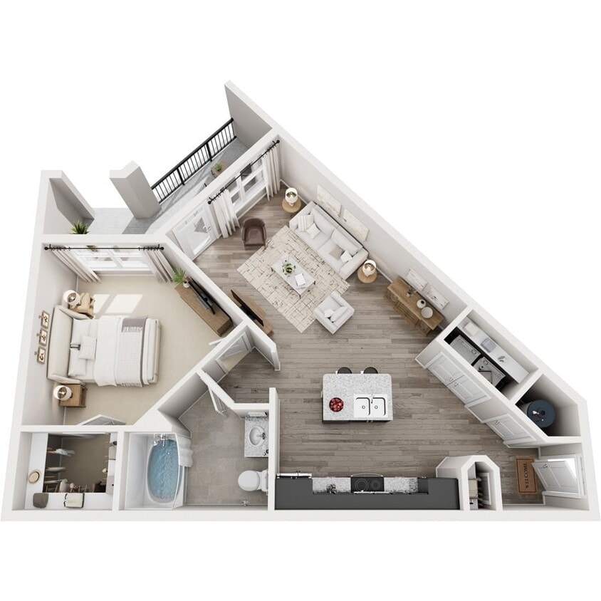 Floor Plan - 1B