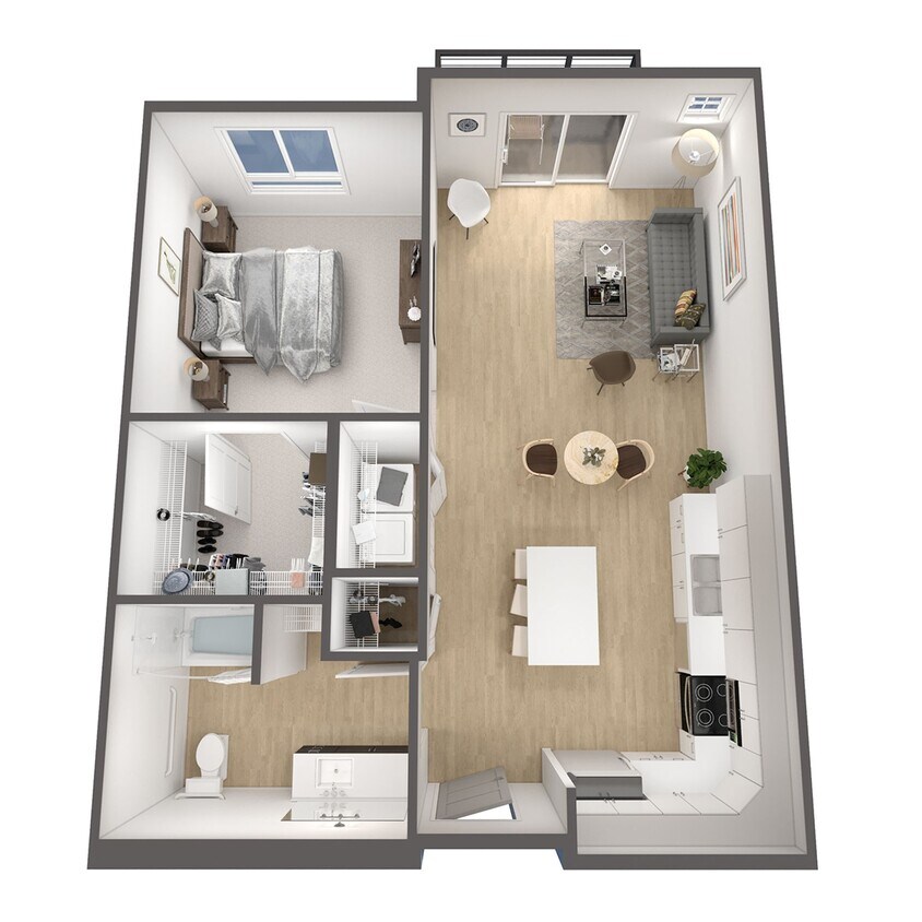 Floor Plan - Inga (1C)
