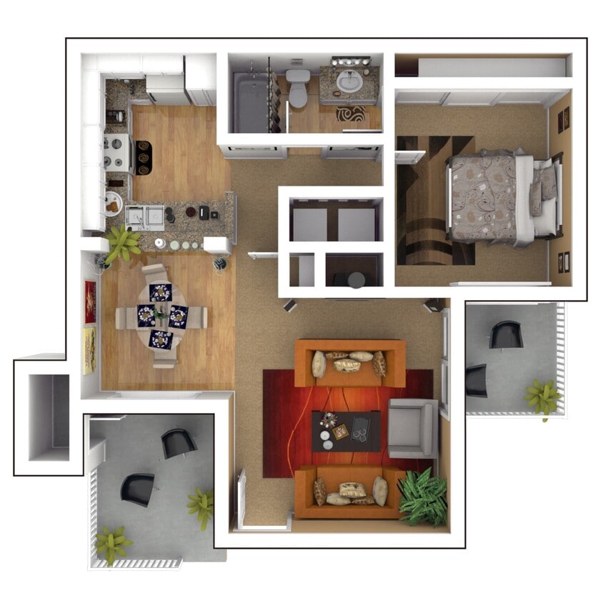 Floor Plan - Residence 1 Luxury