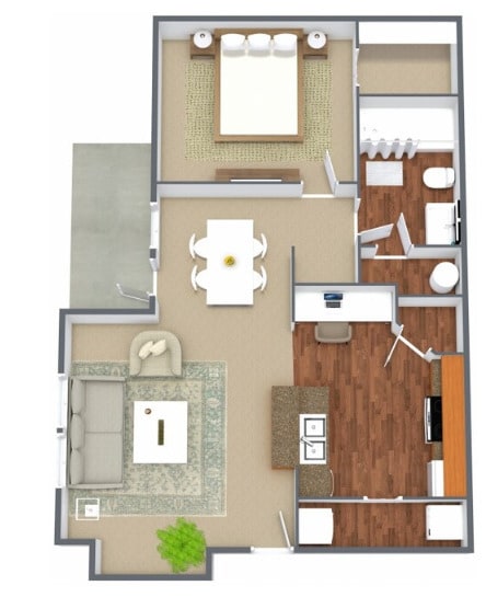 Floor Plan - La Playa
