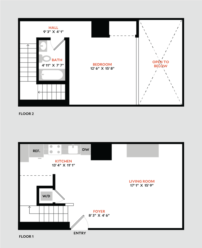 Floor Plan - Plan 1B