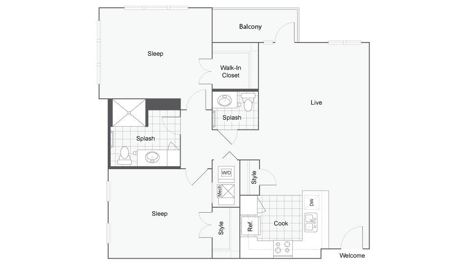 Floor Plan - The Wells