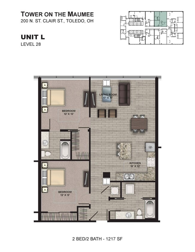 Floor Plan - Tower L