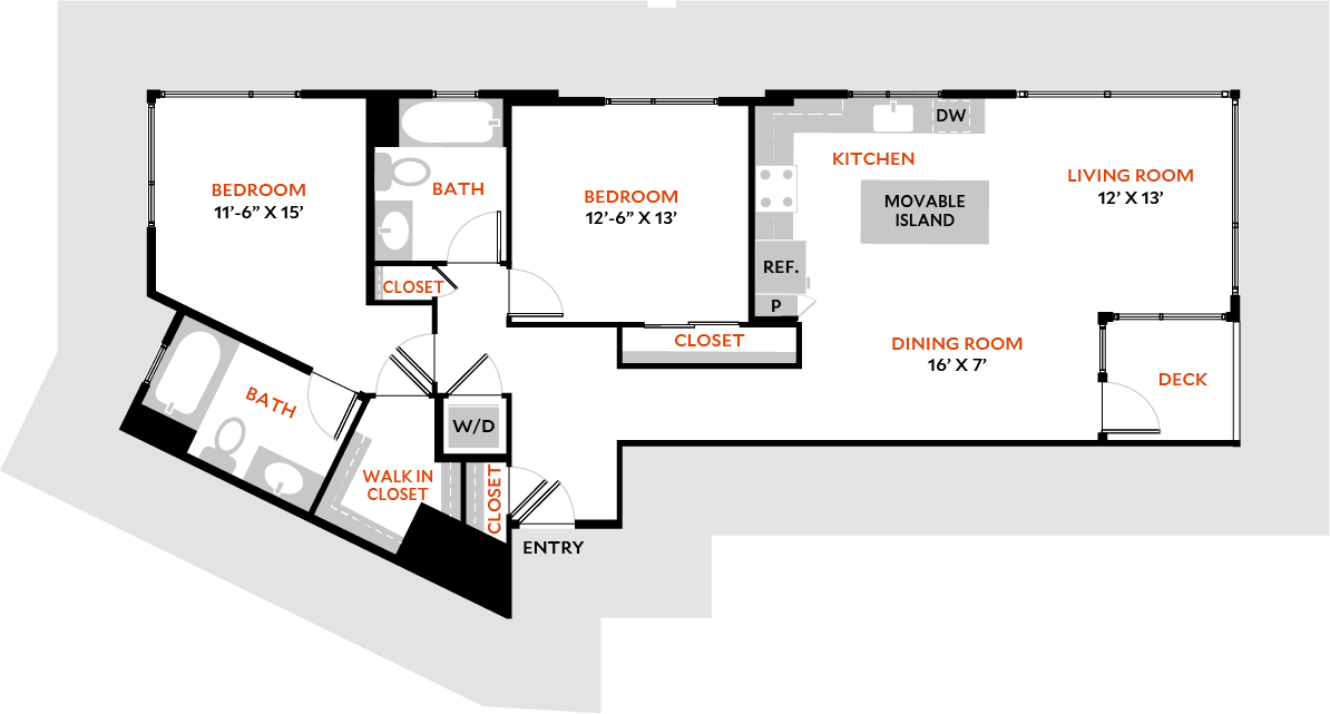 Floor Plan - Plan 2G