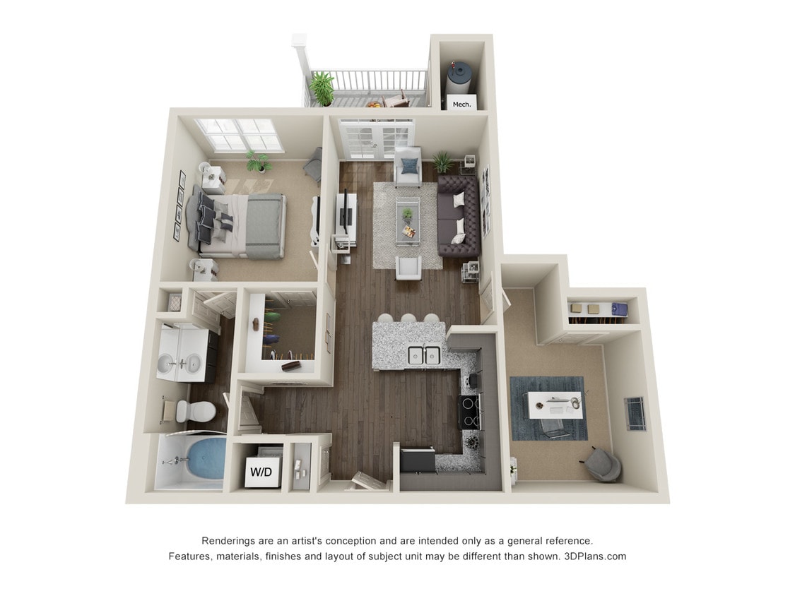 Floor Plan - Golden State w/Den