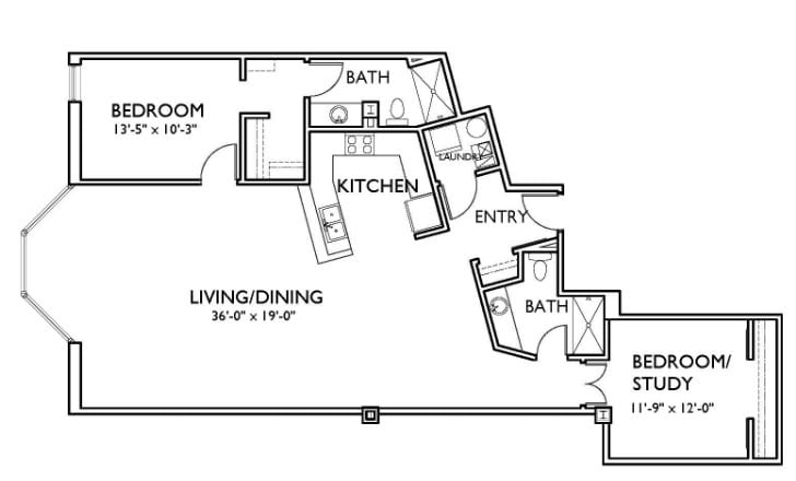 Unit F Layout - Unit F