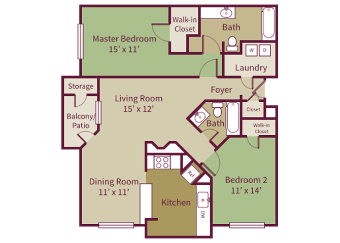 Floor Plan - Reeder