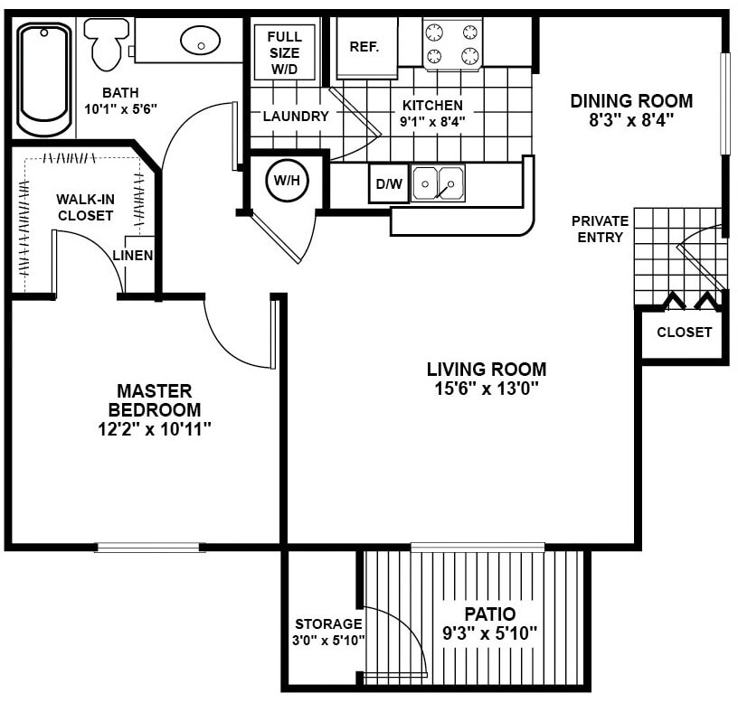 Floor Plan - Pine 1 - Signature