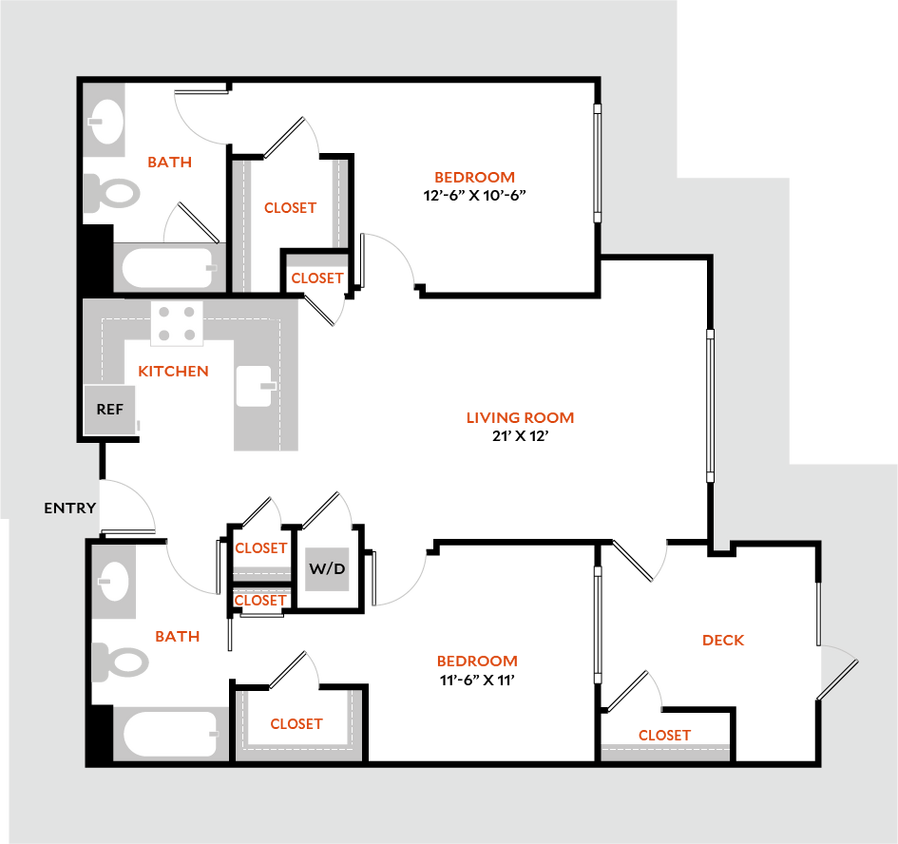 Floor Plan - Plan 2A
