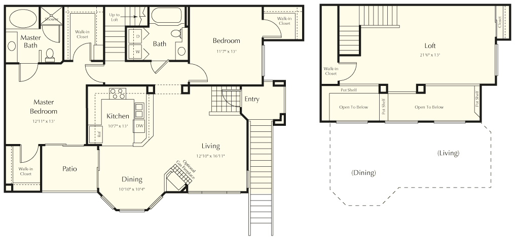 Floor Plan - 2B L Altamura