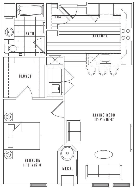 A9 floor plan New Village at Patchogue - A9