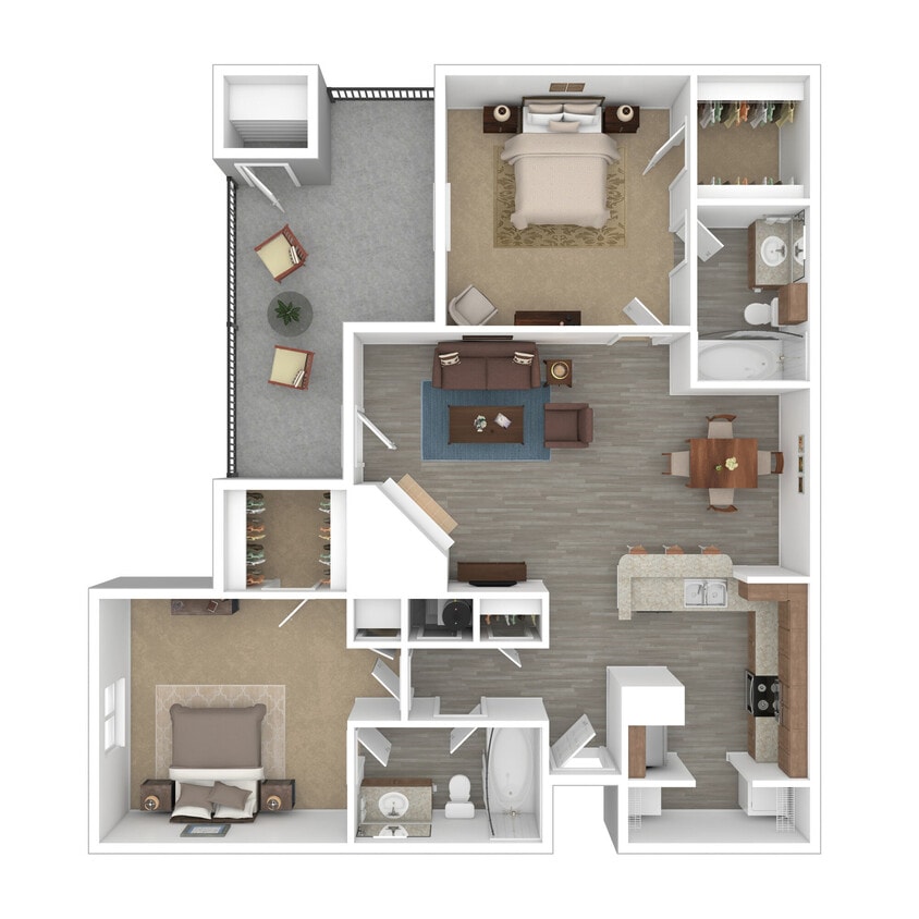 Floor Plan - Orange Premium