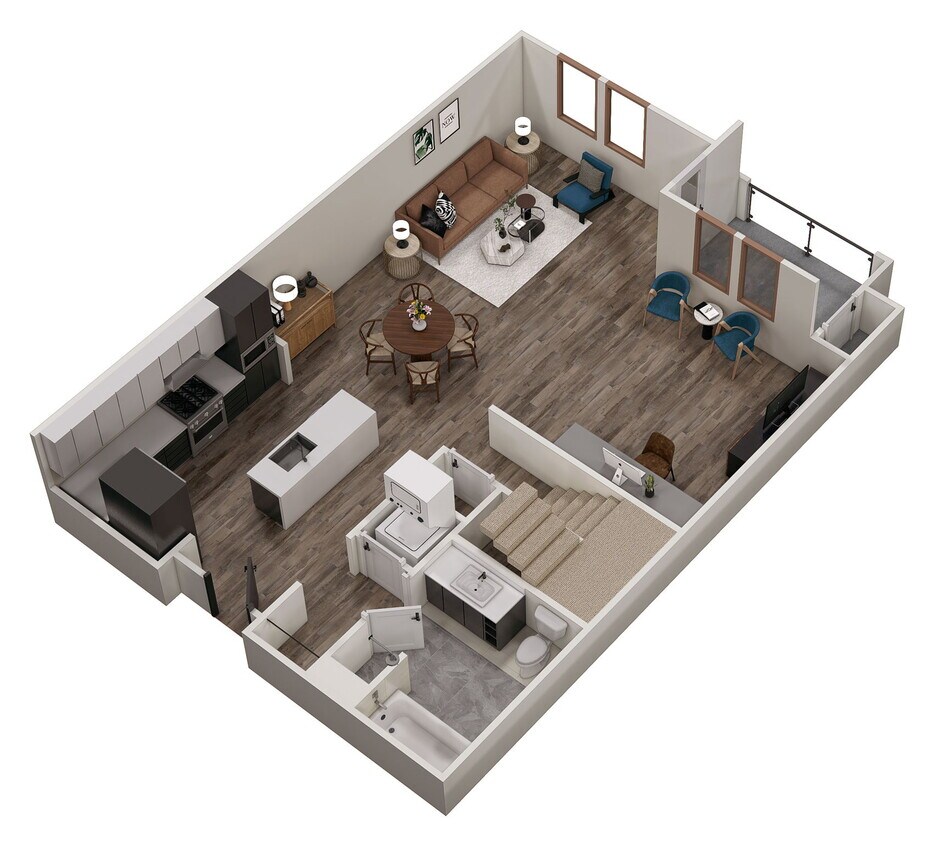 Floor Plan - LIVE WORK LOFT G
