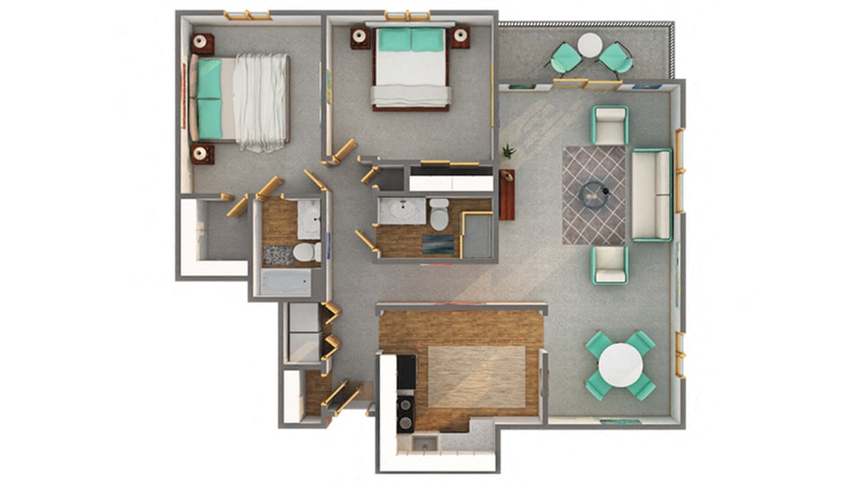 Floor Plan - The Poplar