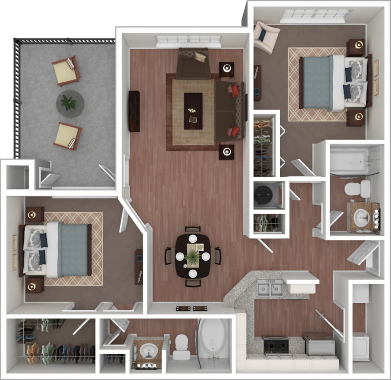 Floor Plan - Hampton