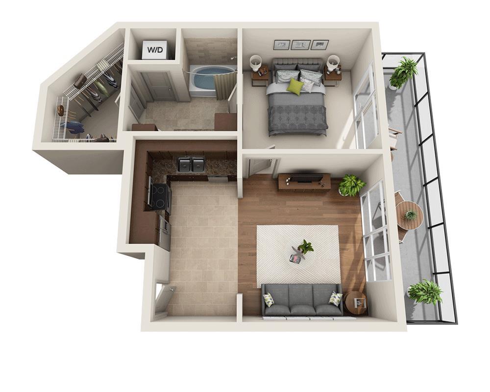 Floor Plan - Plan B (A1B)