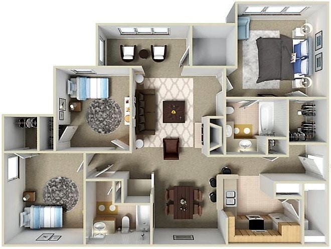 Floor Plan - The Rome