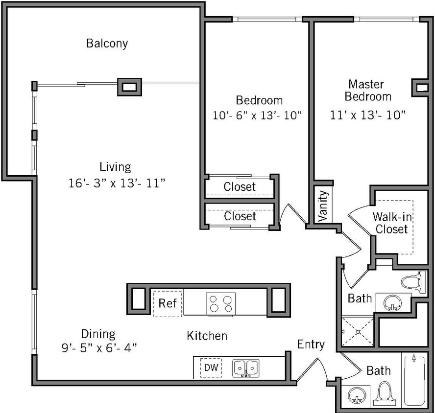 Floor Plan - 2E