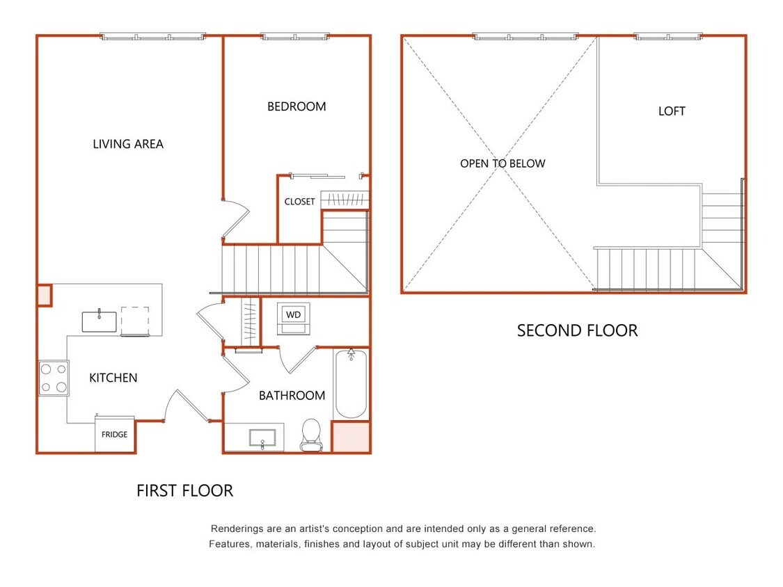 Floor Plan - B1 Loft