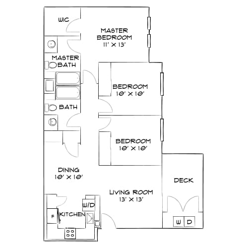 Floor Plan - Design 3A Premier 3