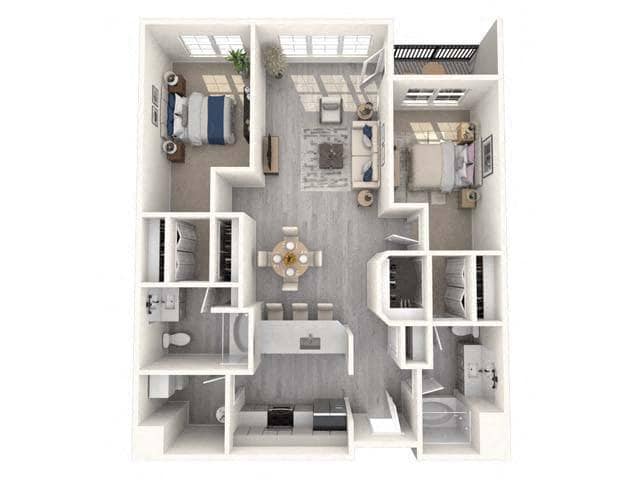 Floor Plan - The Valencia - Premium