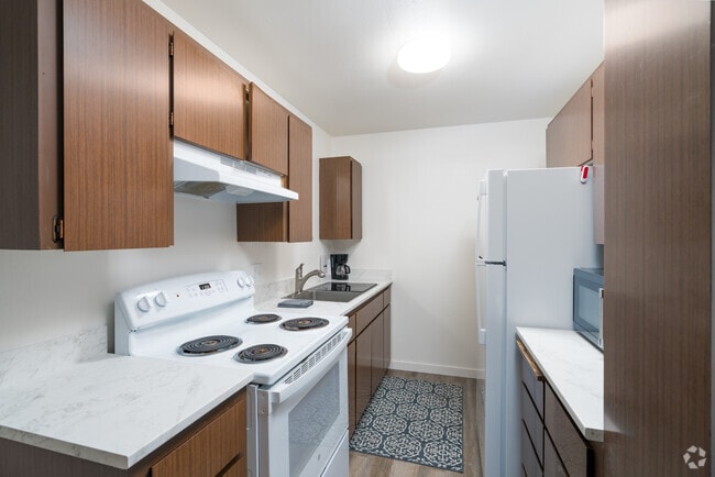 2BR, 1BA - 850SF - Kitchen - Furnished Housing Moscow