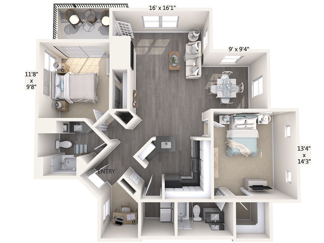 Floor Plan - B5-UF