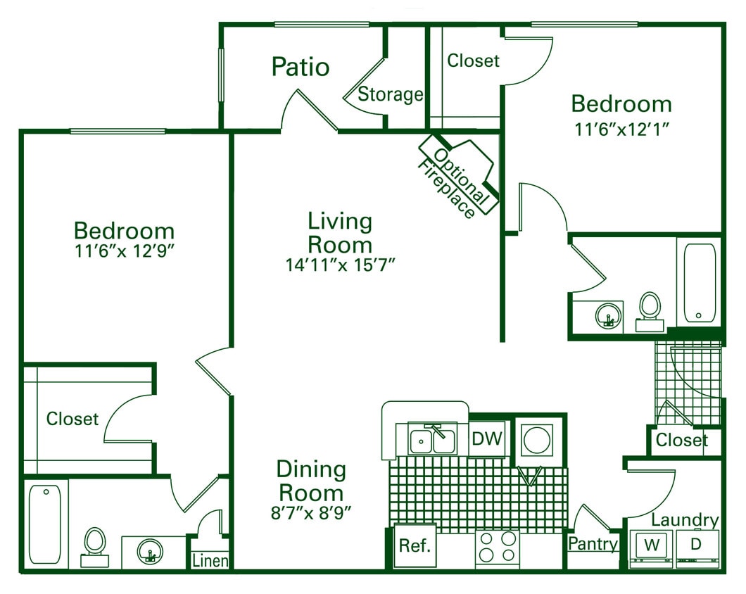 Floor Plan - 2B