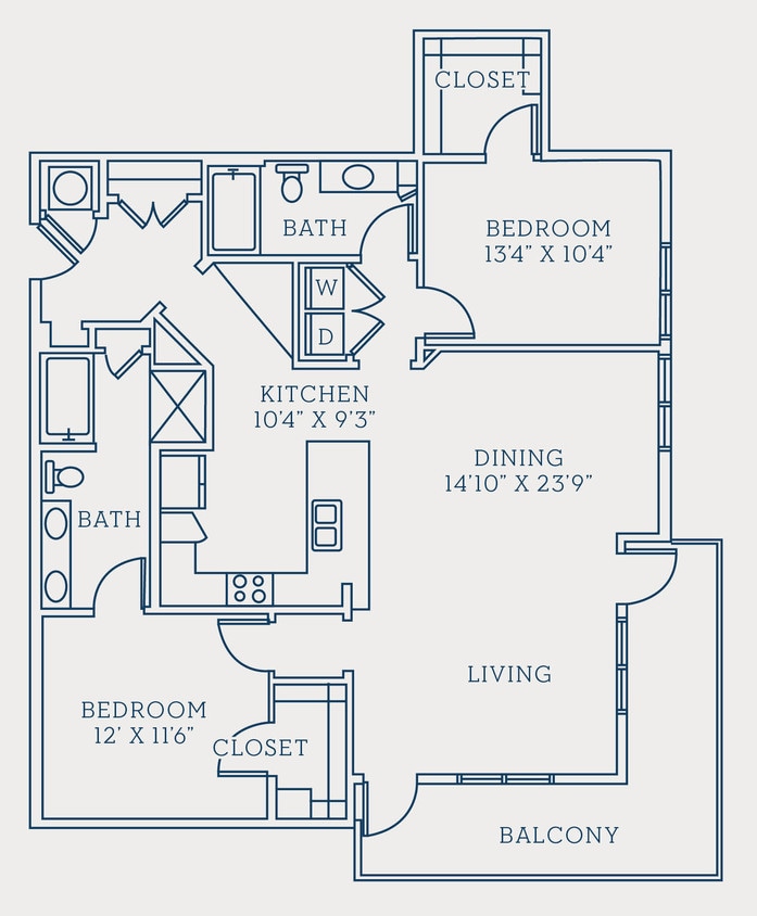 C3 floor plan Circa Uptown - C3