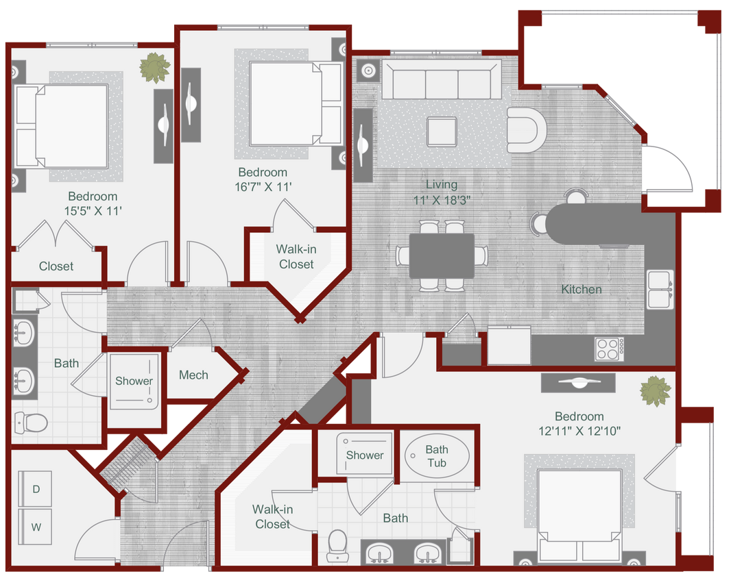 Floor Plan - C3-1