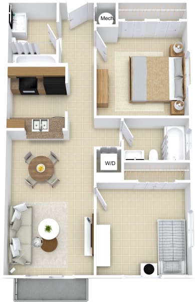 Floor Plan - B1 West