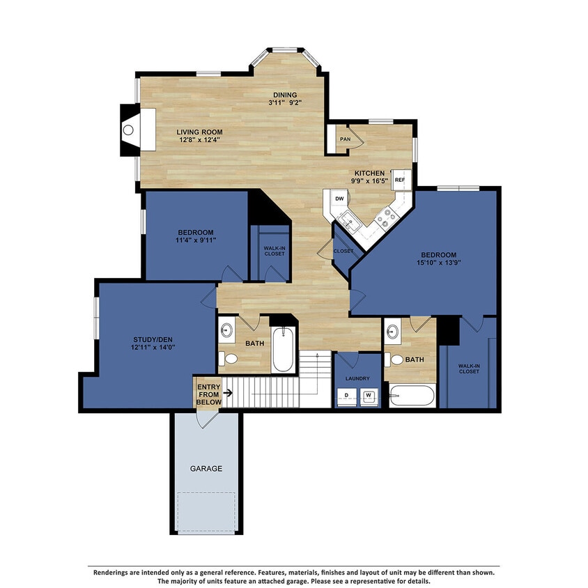 Floor Plan - C3 - Renovated