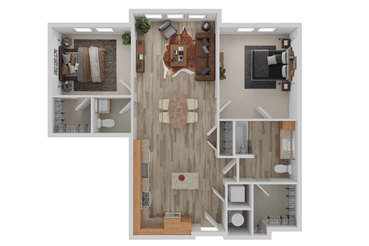 Floor Plan - Junior 2 Bedroom