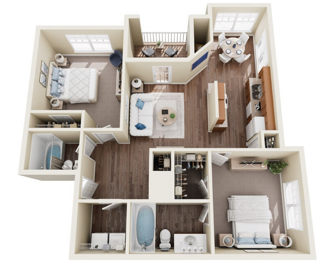 Floor Plan - The Belden