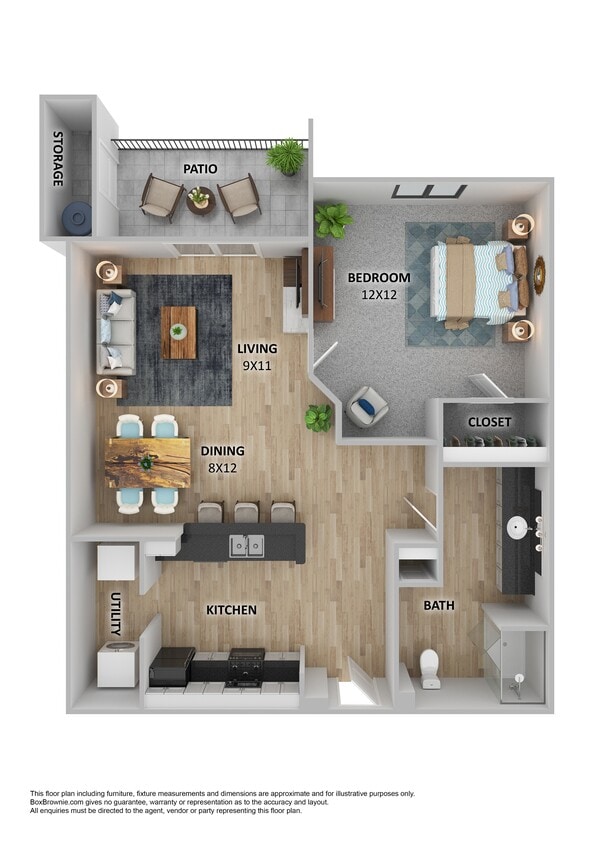 Floor Plan - Gingham