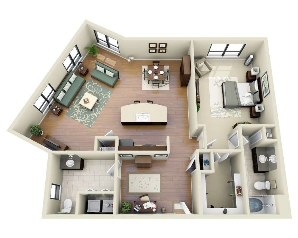 Floor Plan - Chateau (A2A)